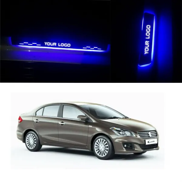 Maruti Suzuki Ciaz 2014 Onwards Door Opening LED Footstep - 4 Pieces