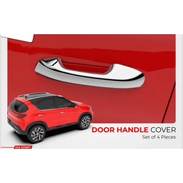 Kia Sonet Chrome Garnish Trims 17 Pieces Combo Kit Kia Sonet Chrome Garnish Trims 17 Pieces Combo Kit