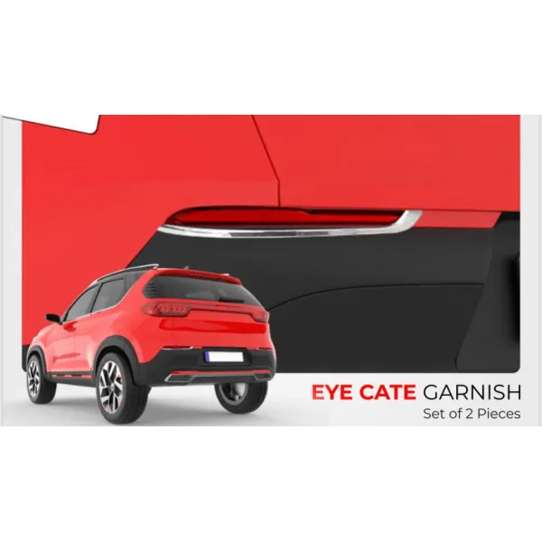 Kia Sonet Chrome Garnish Trims 17 Pieces Combo Kit Kia Sonet Chrome Garnish Trims 17 Pieces Combo Kit