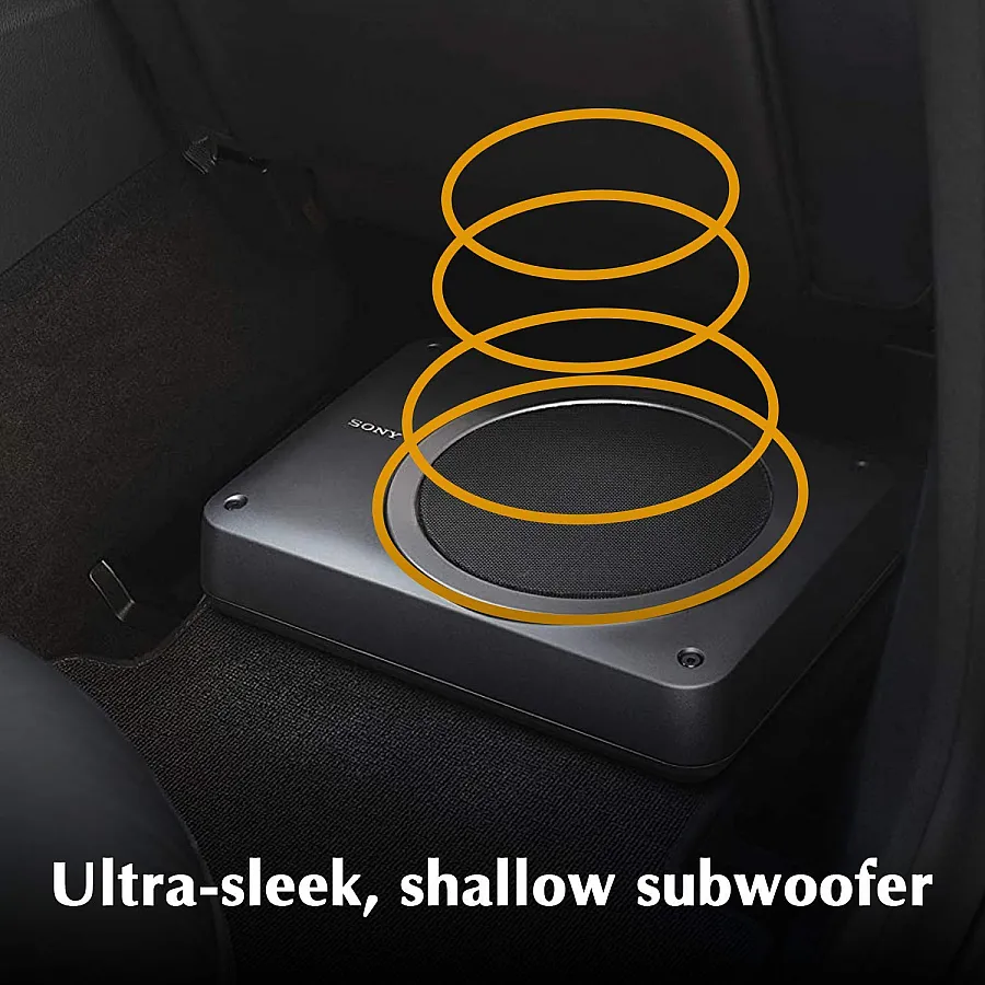 Sony XS - AW8 Compact Powered Under Seat Subwoofer