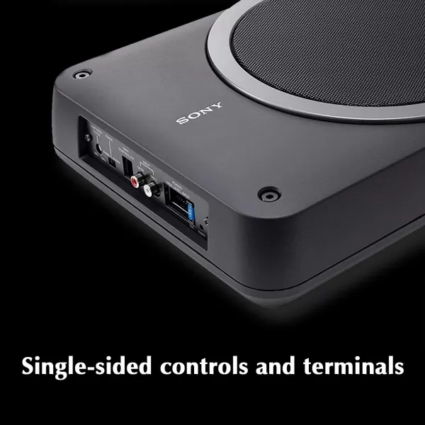 Sony XS - AW8 Compact Powered Under Seat Subwoofer Sony XS - AW8 Compact Powered Under Seat Subwoofer