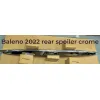 Rear Dicky Chrome Spoiler for Maruti Suzuki Baleno 2022 Onwards Rear Dicky Chrome Spoiler for Maruti Suzuki Baleno 2022 Onwards