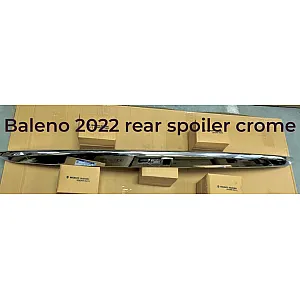 Rear Dicky Chrome Spoiler for Maruti Suzuki Baleno 2022 Onwards