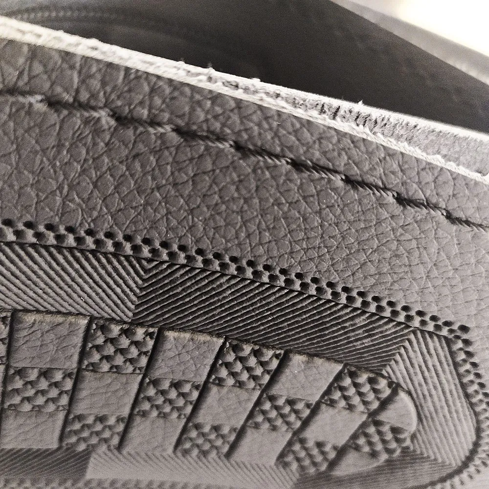 Adition Universal Leather Car Steering Cover Stritch Type - Black