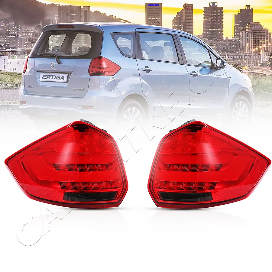 Maruti Suzuki Ertiga 2012-2018 Modified Tail Light With Amber Matrix Indicator  (Set of 2Pcs.)