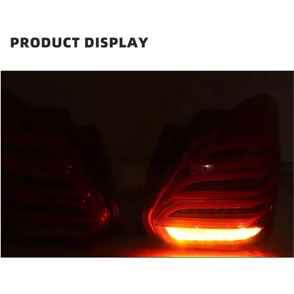 Maruti Suzuki Swift 2018 Onwards Modified LED Tail lights - Mercedes Design