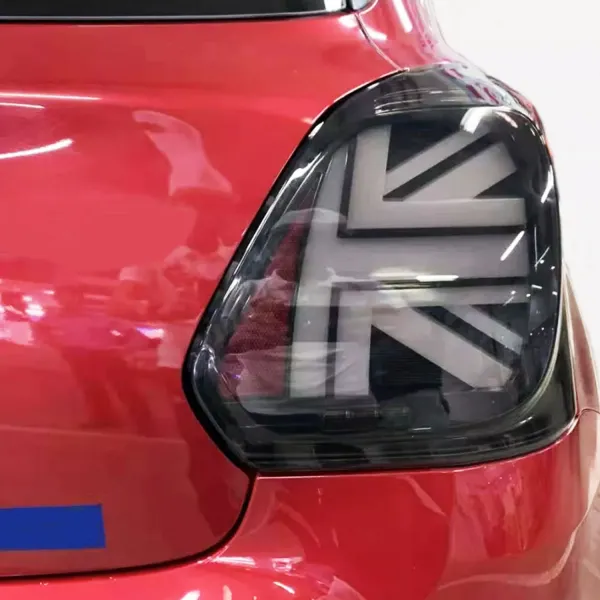 Mini Cooper Design Modified LED Tail lights for Maruti Suzuki Swift 2018 Onwards - Smoke Glass