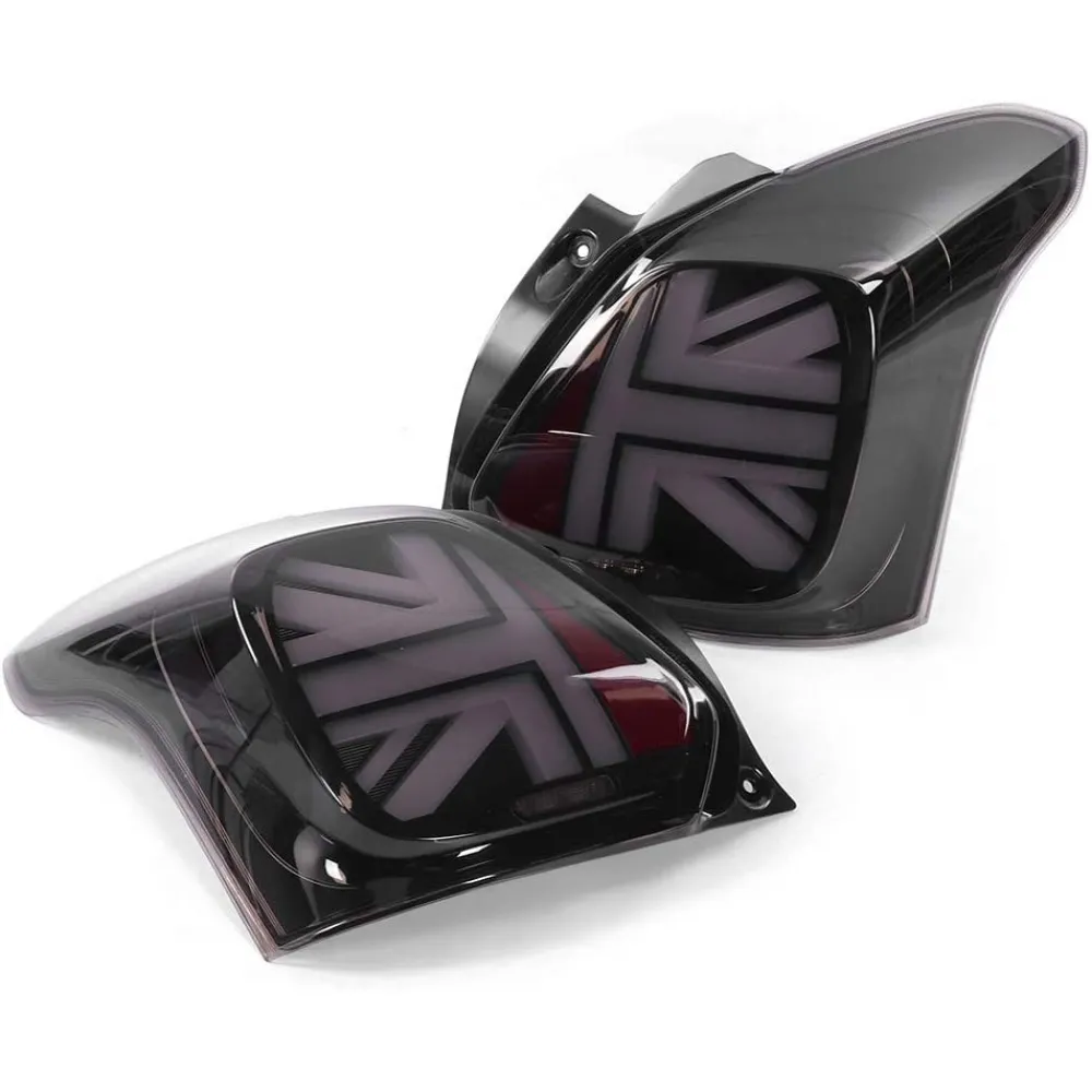 Mini Cooper Design Modified LED Tail lights for Maruti Suzuki Swift 2018 Onwards - Smoke Glass