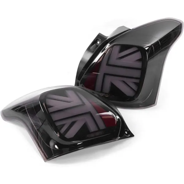 Mini Cooper Design Modified LED Tail lights for Maruti Suzuki Swift 2018 Onwards - Smoke Glass