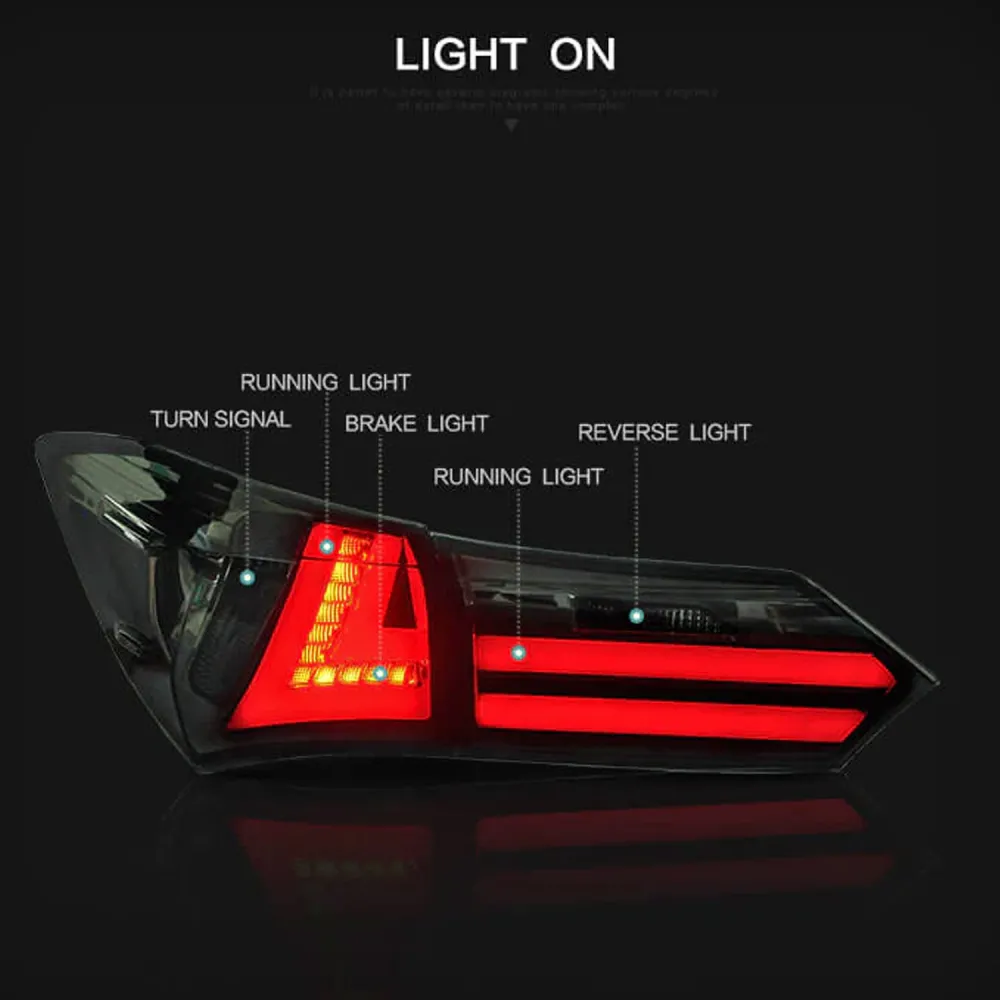 Toyota Corolla Altis 2014-16 Lexus Style Modified LED Tail lights