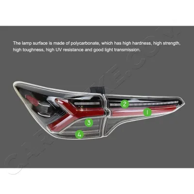Toyota Fortuner 2016 Onwards Modified Urus Style LED Tail Light With Matrix Indicator Edition (Set of 2Pcs.) Toyota Fortuner 2016 Onwards Modified Urus Style LED Tail Light With Matrix Indicator Edition (Set of 2Pcs.)