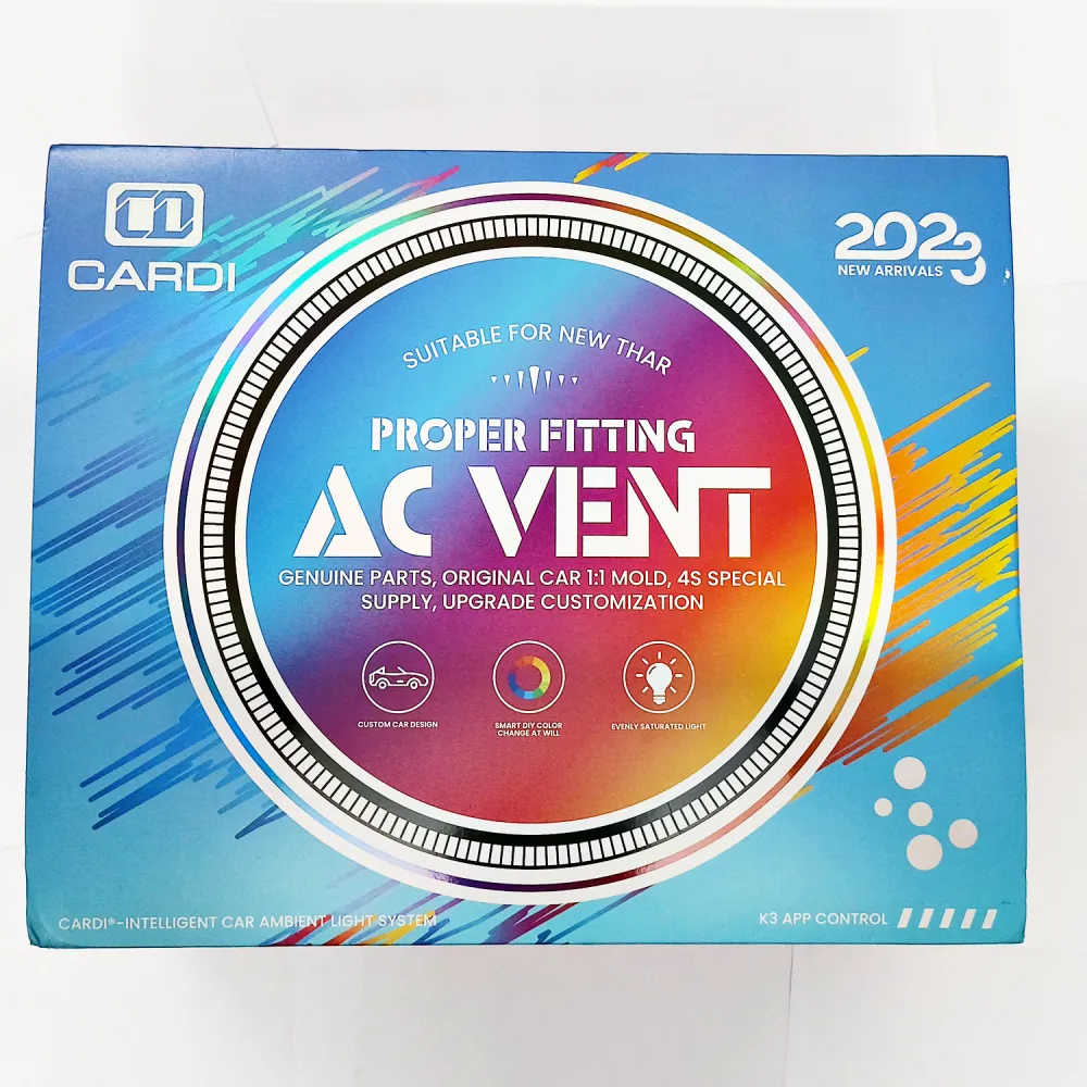 CARDI K3 AC Vent Ambient Light for Mahindra Thar Roxx 2024 Onwards
