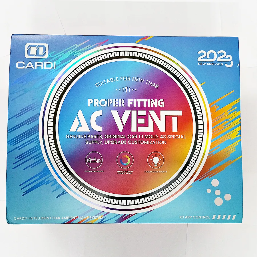 CARDI K3 AC Vent Ambient Light for Mahindra Thar 2020 Onwards