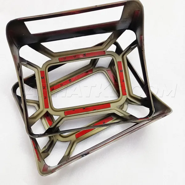 Mahindra New Thar 2020 Onward Tail Light Glossy Black Garnish (Set of 2 Pcs.)