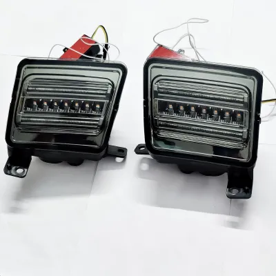 Mahindra Thar 2020 Onward Front Fender LED Strip DRL Light With Matrix Turn Signal (Set of 2Pcs.) Mahindra Thar 2020 Onward Front Fender LED Strip DRL Light With Matrix Turn Signal (Set of 2Pcs.)