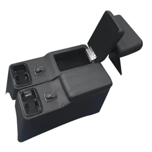 ABS Plastic Armrest Console With USB Charging for Mahindra Thar 2020 Onwards
