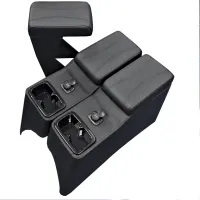 ABS Plastic Armrest Console With USB Charging for Mahindra Thar 2020 Onwards