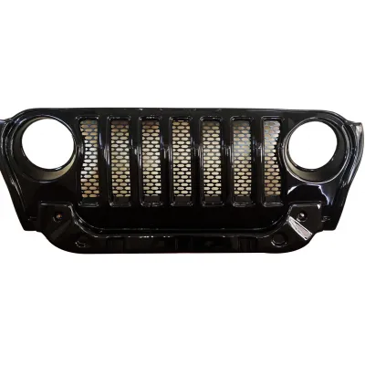 Wrangler Style Grill For Mahindra Thar 2020 Onwards - Bullhorn