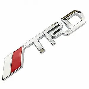 TRD Metal Body Side Bedge Logo Emblem Decal Sticker  