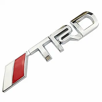 TRD Metal Body Side Bedge Logo Emblem Decal Sticker  