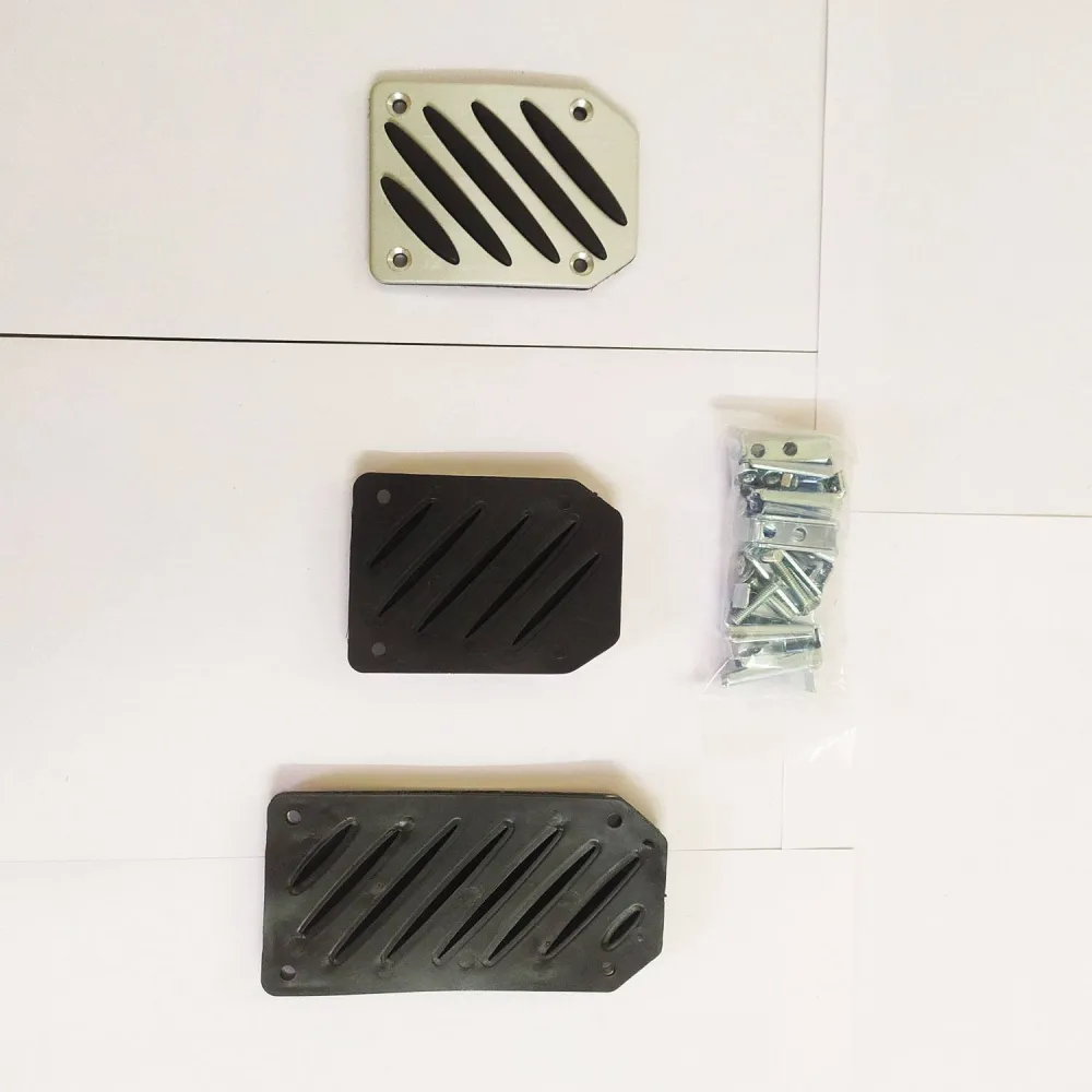 Non-Slip Manual Pedal Covers for Automatic & Manual Transmission