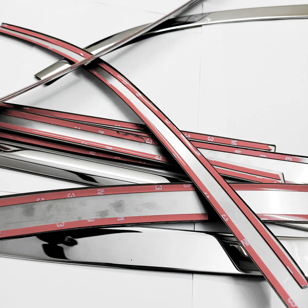 Nissan Sunny Full Window Chrome Garnish Trims (Set Of 10Pcs.)