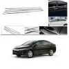 Honda City 2014-2020 Lower Window Chrome Garnish Trims (Set Of 4Pcs.)