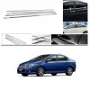 Honda City Ivteh 2009-2013 Lower Window Chrome Garnish Trims (Set Of 4Pcs.)