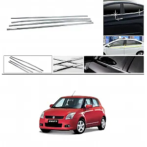 Maruti Swift Old Lower Window Chrome Garnish Trims (Set of 4Pcs.)