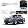 Toyota Etios Lower Window Chrome Garnish Trims (Set Of 4Pcs.)