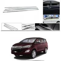 Toyota Innova Crysta Lower Window Chrome Garnish Trims (Set Of 8 Pcs.)