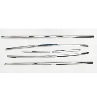 Cnleague Lower Window Chrome Garnish for Ford Ecosport 2013 Onwards