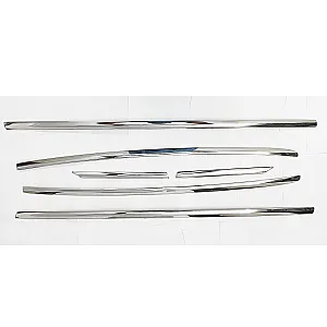Cnleague Lower Window Chrome Garnish for Ford Ecosport 2013 Onwards