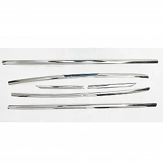 Cnleague Lower Window Chrome Garnish for Ford Ecosport 2013 Onwards