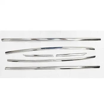 Cnleague Lower Window Chrome Garnish for Ford Ecosport 2013 Onwards