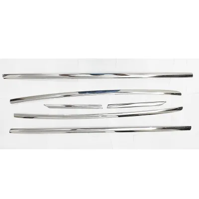 Cnleague Lower Window Chrome Garnish for Ford Ecosport 2013 Onwards