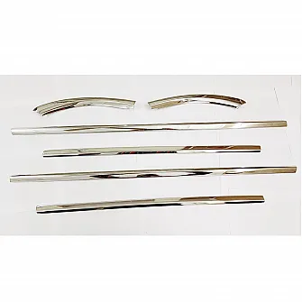 Cnleague Lower Window Chrome Garnish for Honda City 2020 Onwards