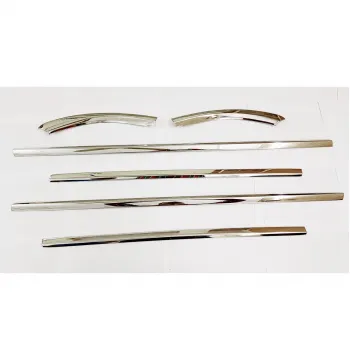 Cnleague Lower Window Chrome Garnish for Honda City 2020 Onwards