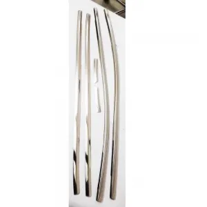 Hyundai Grand i10 Nios Onwards Lower Window Chrome Garnish Trims (Set Of 6 Pcs.)