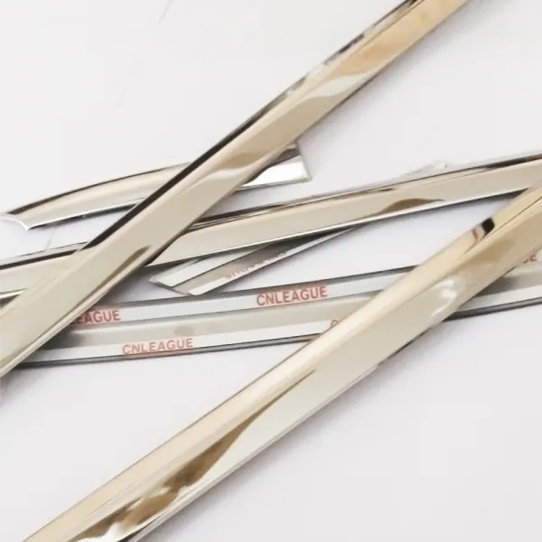 Hyundai Grand i10 Nios Onwards Lower Window Chrome Garnish Trims (Set Of 6 Pcs.)