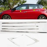 Hyundai i20 2020 Onwards Lower Window Chrome Garnish Trims (Set Of 6Pcs.)