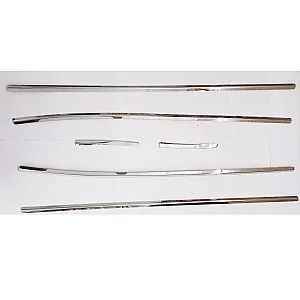 Hyundai Verna 2015-2017 Lower Window Chrome Garnish Trims (Set Of 6Pcs.)