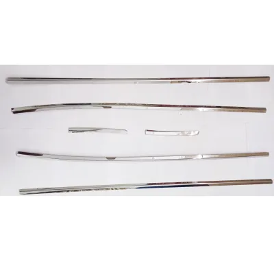 Hyundai Verna 2015-2017 Lower Window Chrome Garnish Trims (Set Of 6Pcs.)