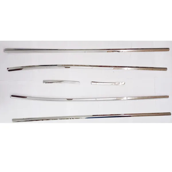 Hyundai Verna 2015-2017 Lower Window Chrome Garnish Trims (Set Of 6Pcs.)