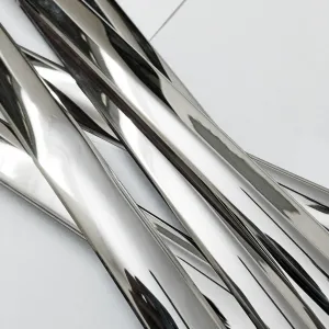 Jeep Compass Lower Window Chrome Garnish Trims (Set of 6Pcs.)