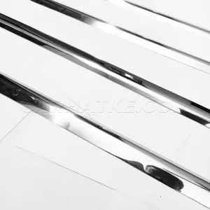 Kia Carnival Lower Window Chrome Garnish Trims (Set Of 4 Pcs.)