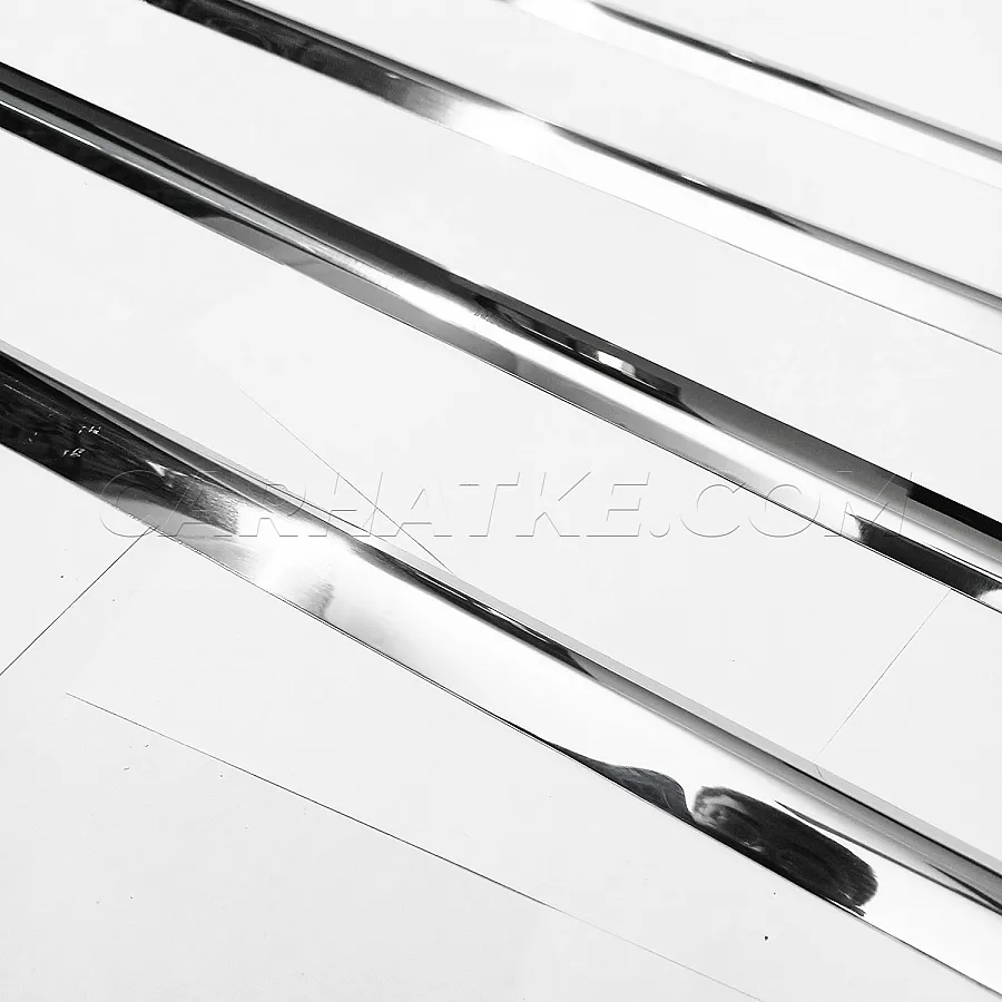 Kia Carnival Lower Window Chrome Garnish Trims (Set Of 4 Pcs.)