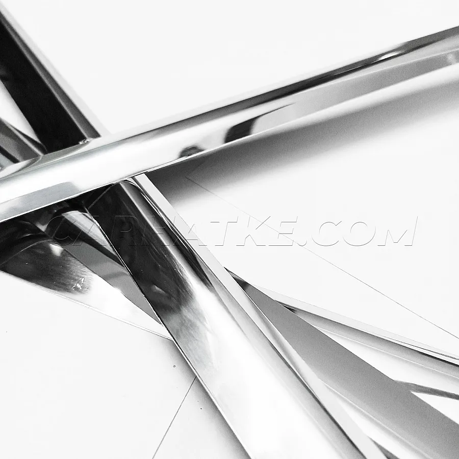 Kia Carnival Lower Window Chrome Garnish Trims (Set Of 4 Pcs.)