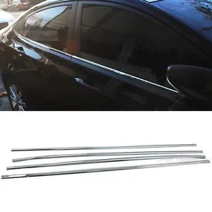 Nissan Terrano Lower Window Chrome Garnish Trims (Set Of 4Pcs.)
