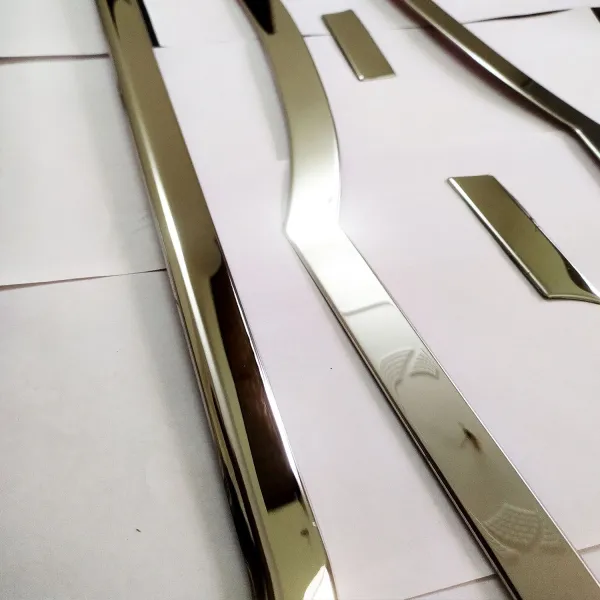 Mahindra XUV500 2011-2018 Lower Window Chrome Garnish Trims (Set Of 8Pcs.)